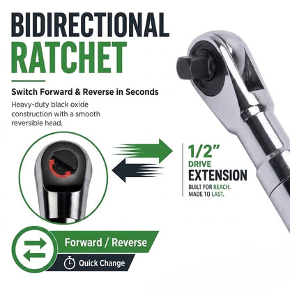 Ovolaco™ Offset Ratchet Extension