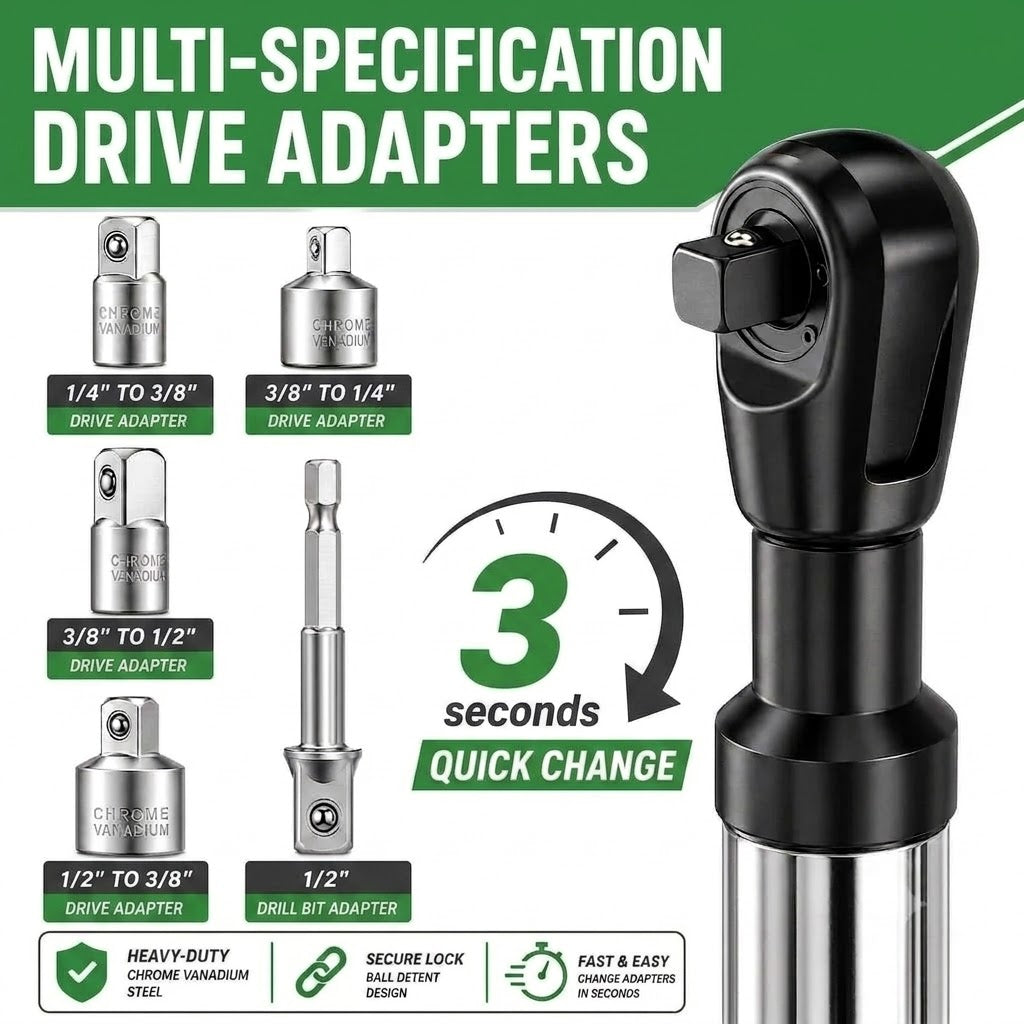 Ovolaco™ Offset Ratchet Extension