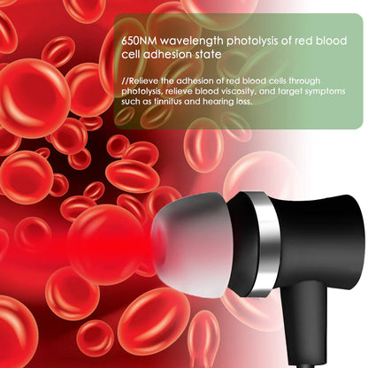 SoniqHear™ - Red Light Therapy Earbuds for Age-Related Hearing Loss